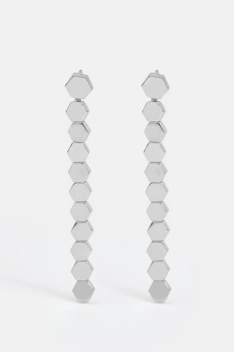 KAREN MILLEN Mosaic Drop Earrings outlook