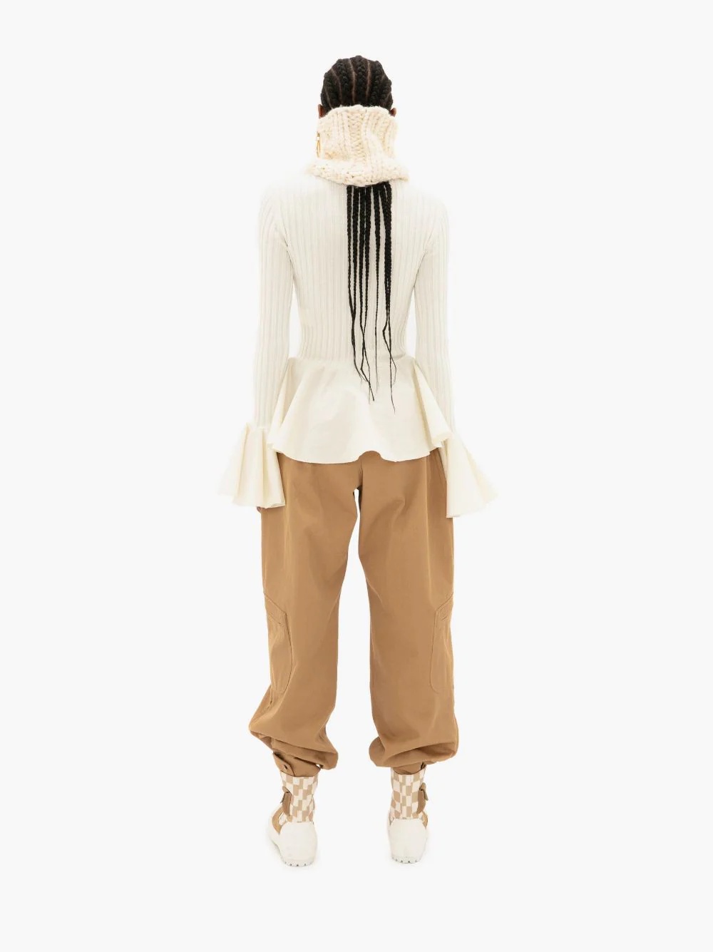 WOVEN CONTRAST UNDERPINNING - 4