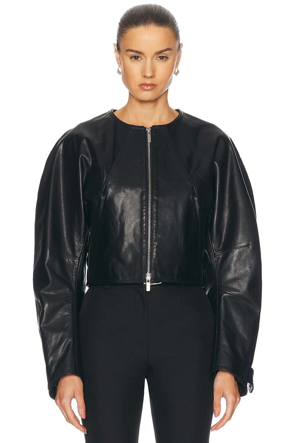 Articulated Leather Jacket - 2