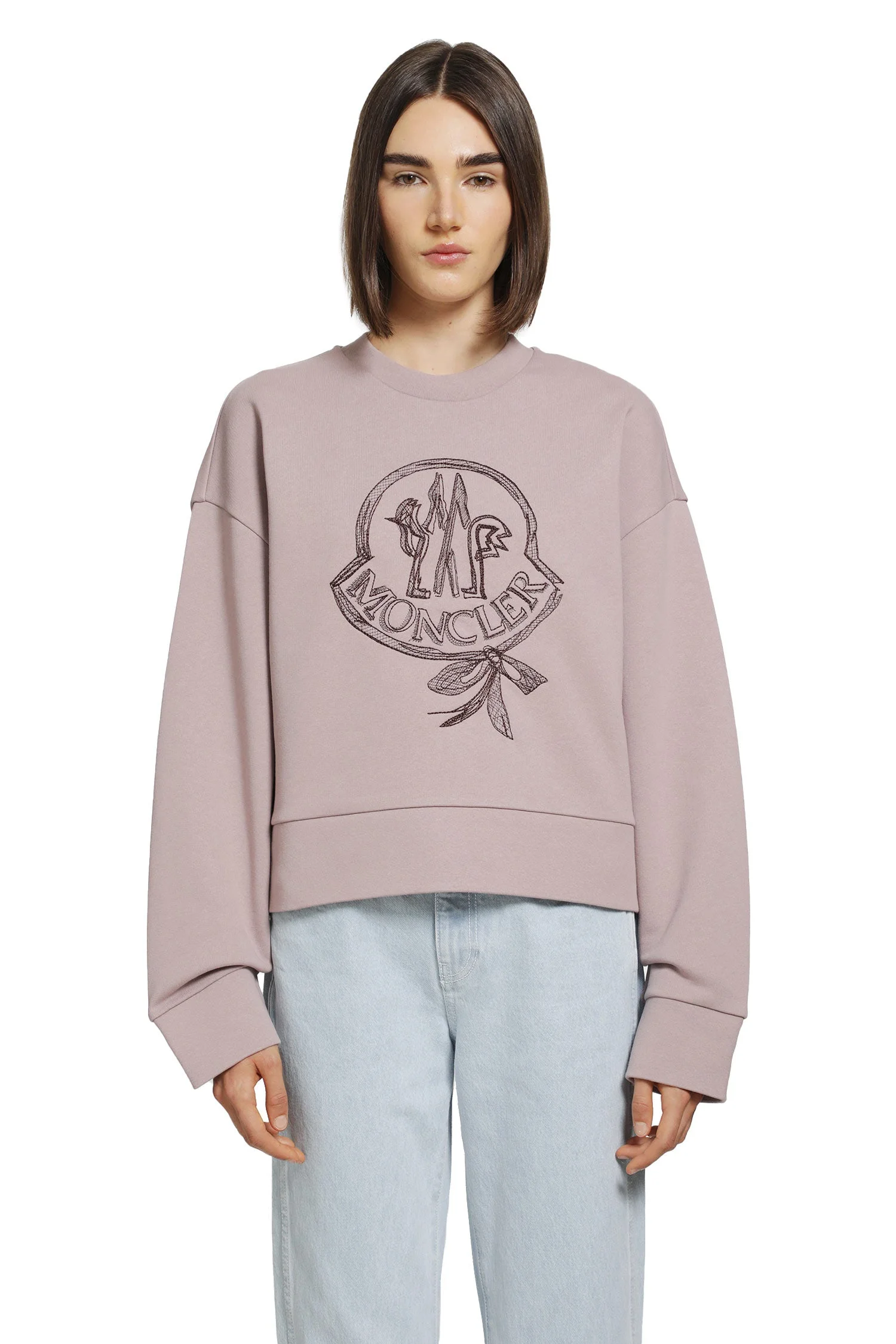 Ribbon Logo Sweatshirt - 1