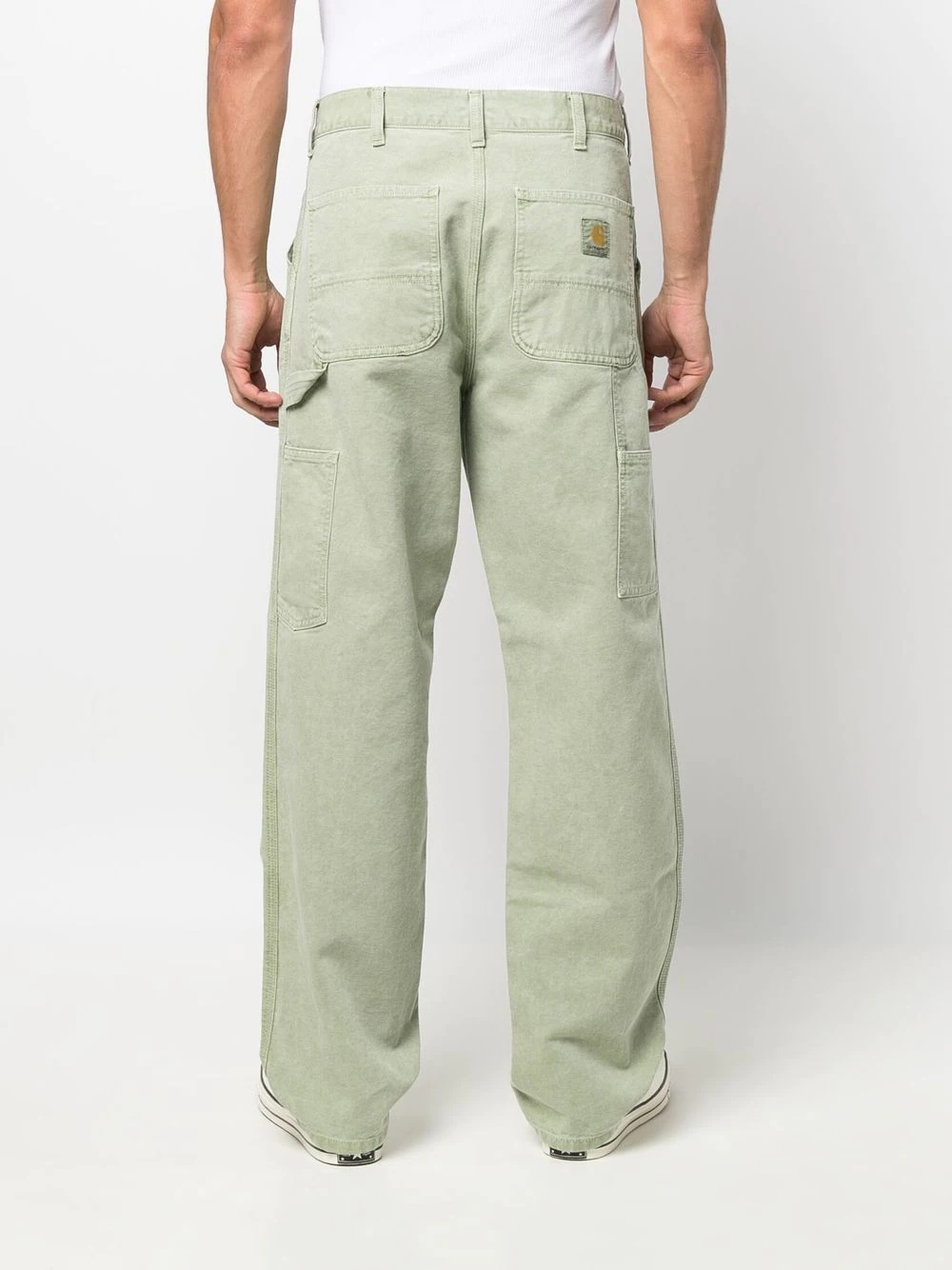 Single Knee tapered trousers - 4