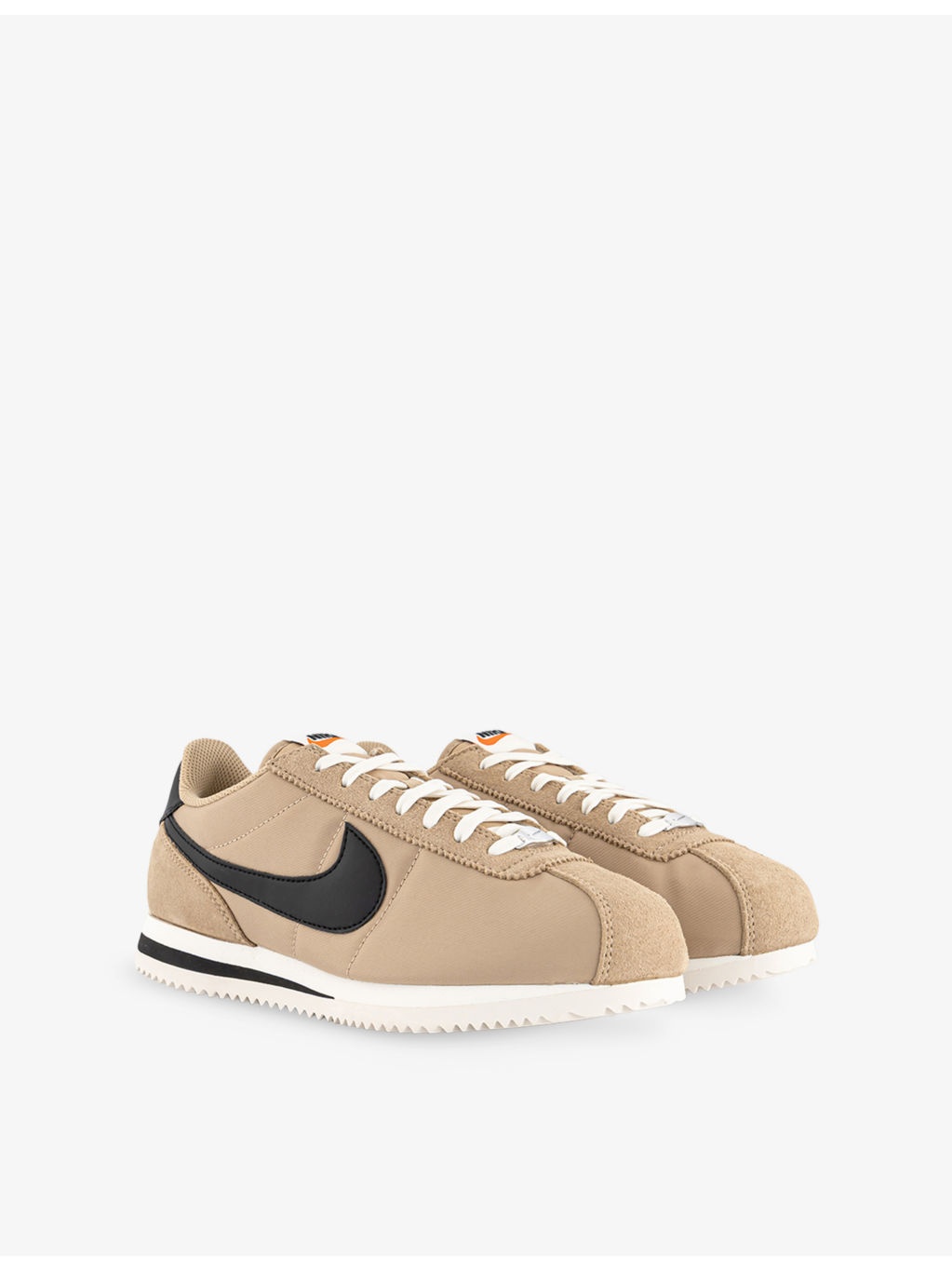 Cortez Woven and Suede Low-Top Trainers - 3