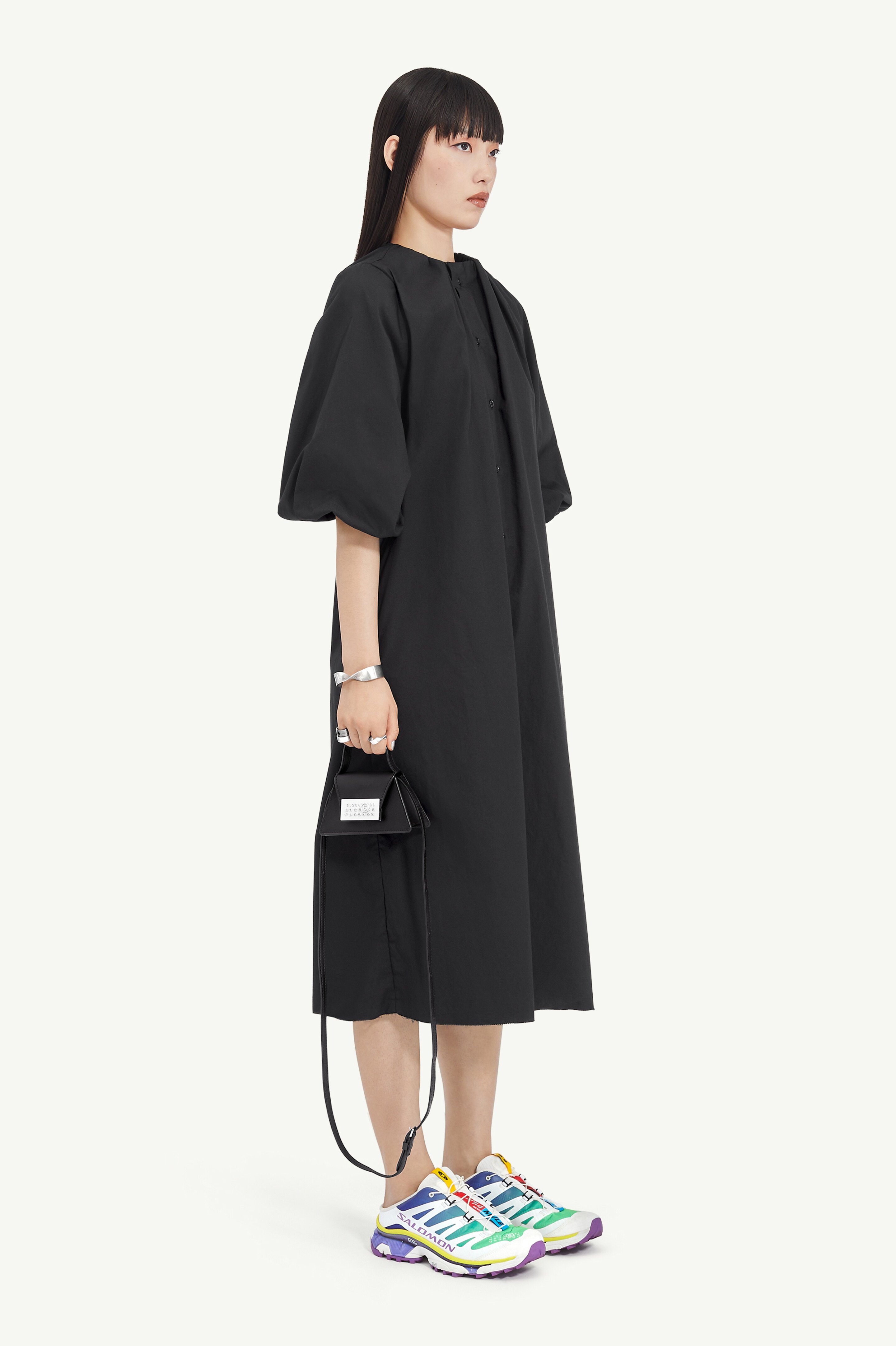 Cotton Poplin Midi Dress - 3