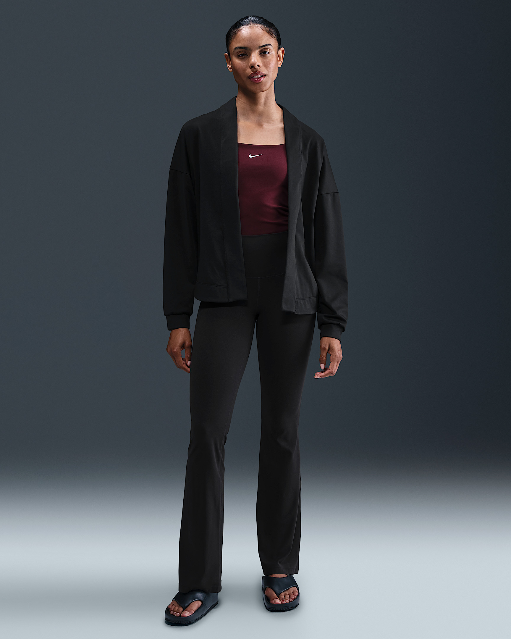 Nike Zenvy Women's Dri-FIT Oversized Cardigan - 4