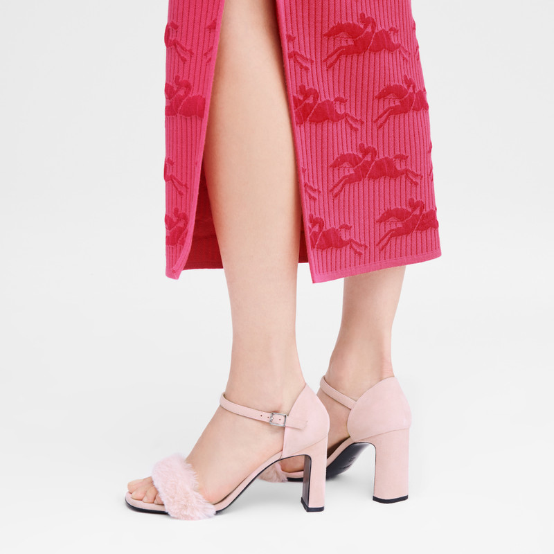 Longchamp Cosy Sandals Ballerina - Canvas outlook