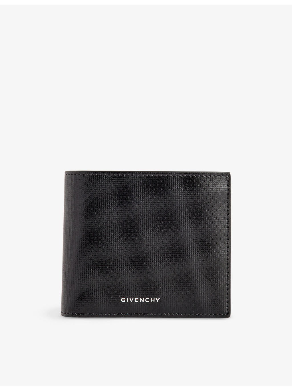 Foiled-branding leather wallet - 1