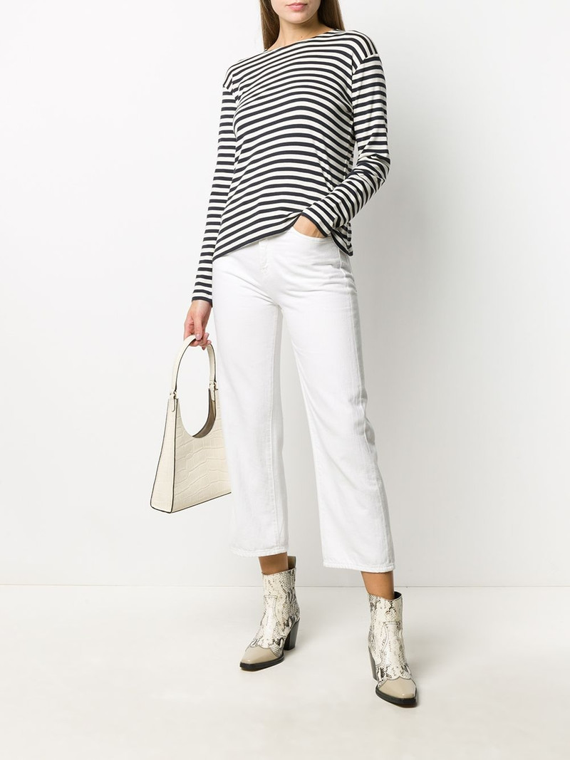 CLOSED striped long-sleeved T-shirt outlook