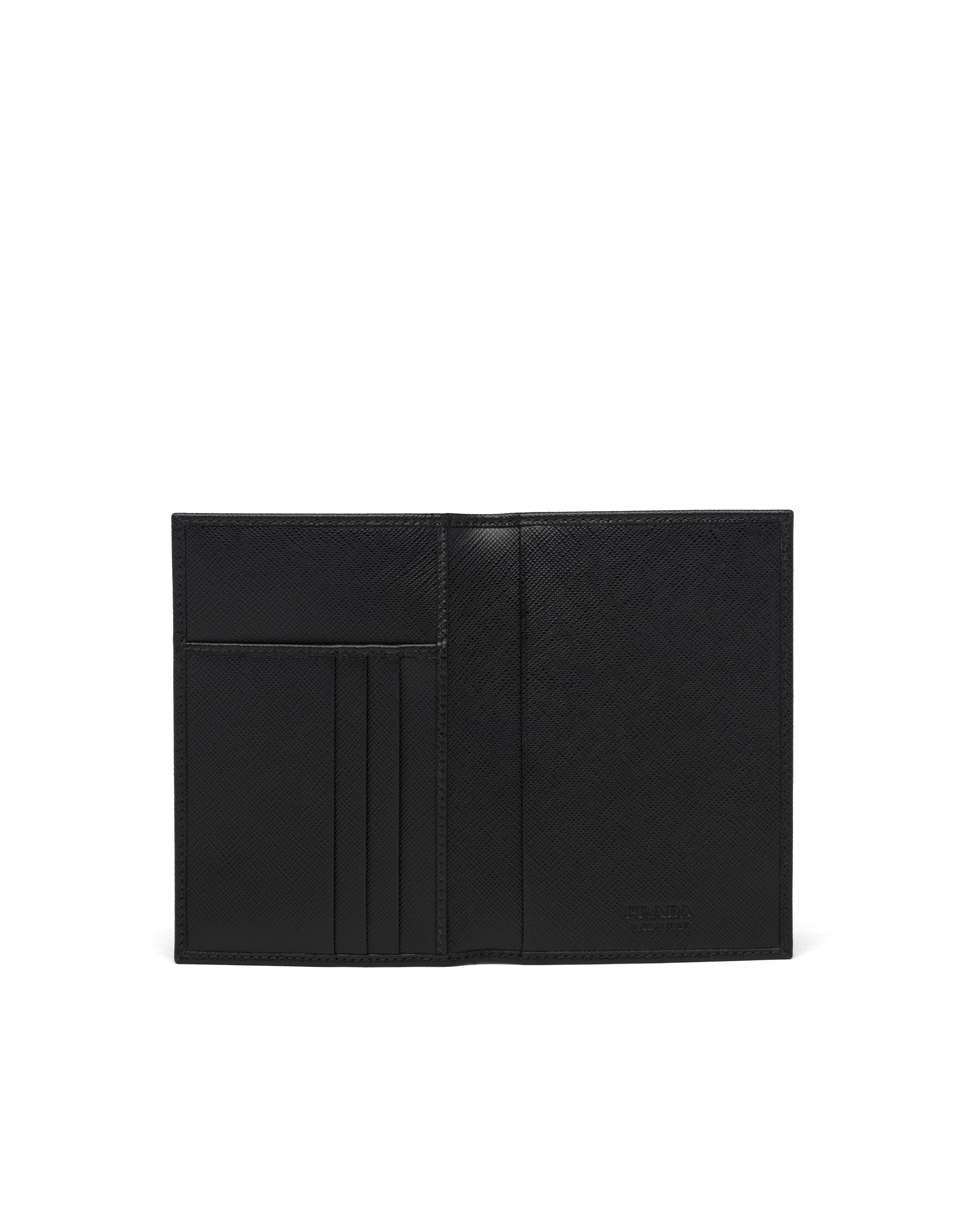 Saffiano leather passport holder - 4