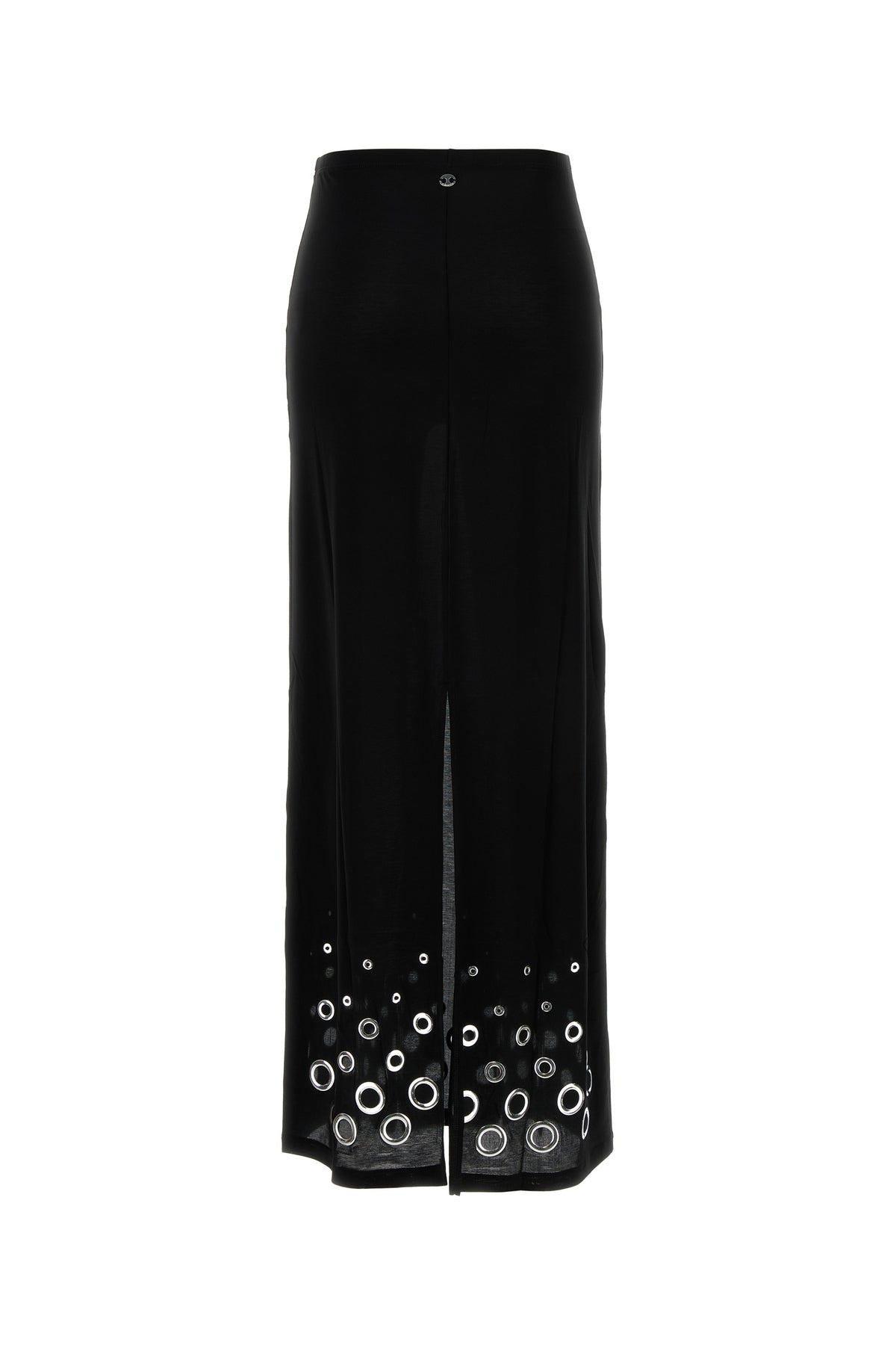 Black stretch cupro skirt - 2