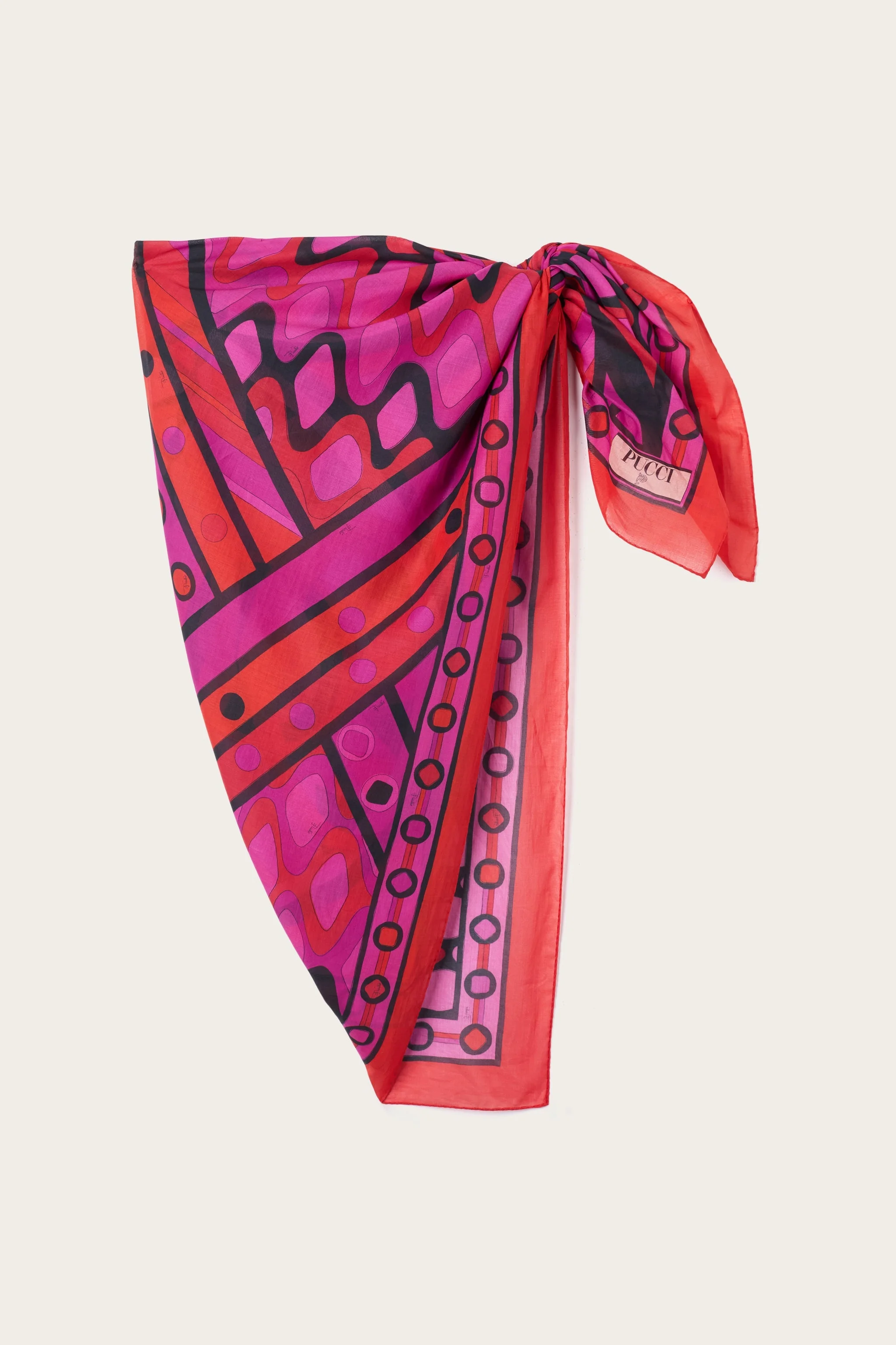 VIVARA PRINT COTTON SARONG - 1