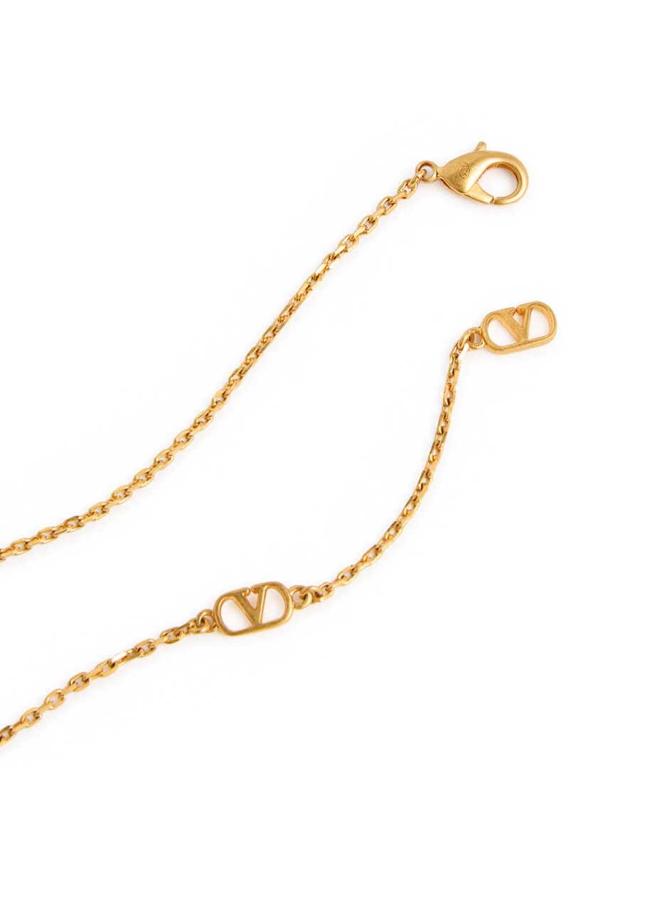 Valentino Fil Perdu Heart Pendant Necklace - 4