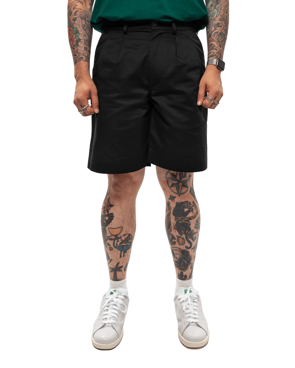 Pleated Short 'Black' - 1