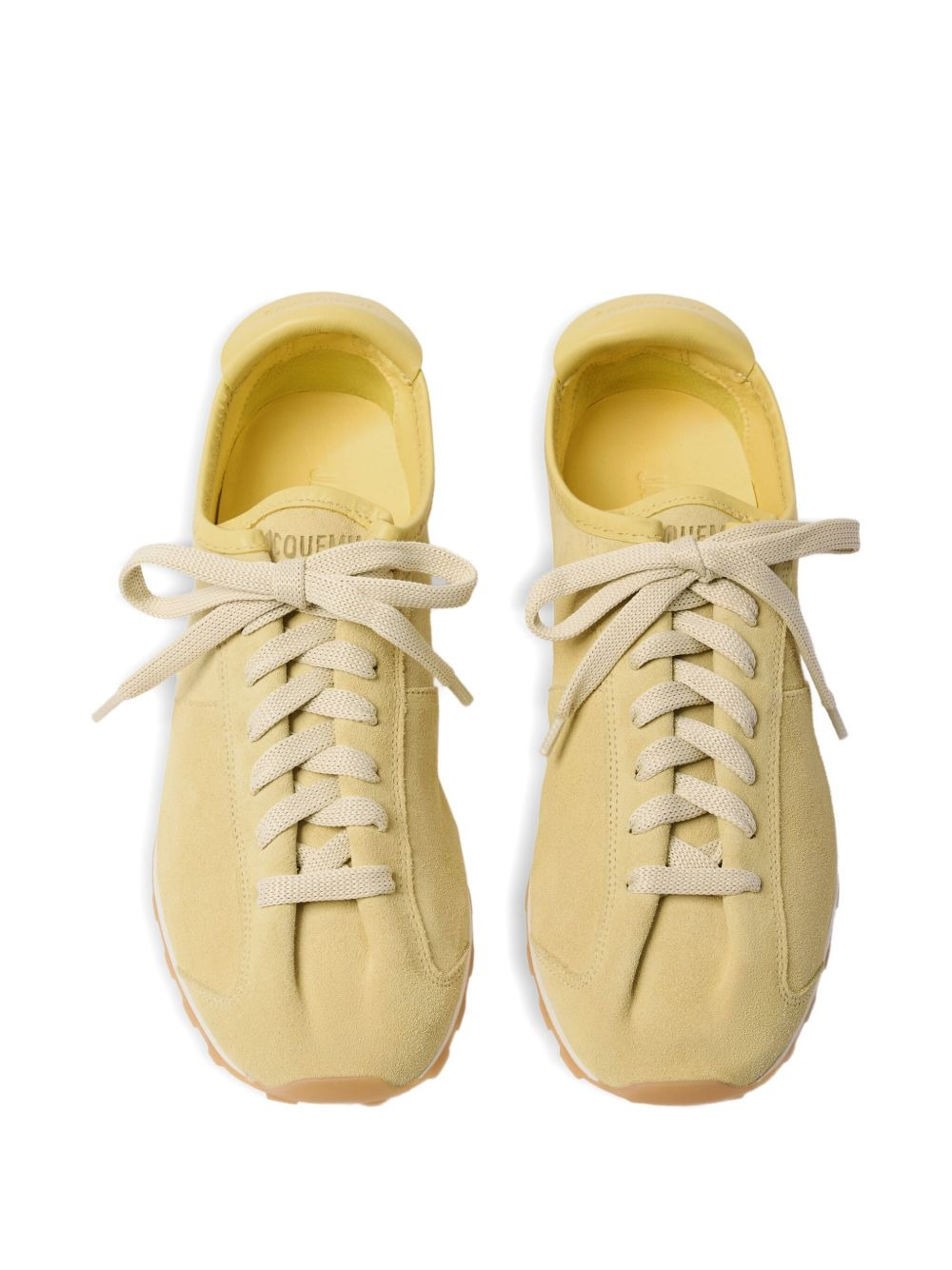 The Tennis suede lace-up sneakers - 4