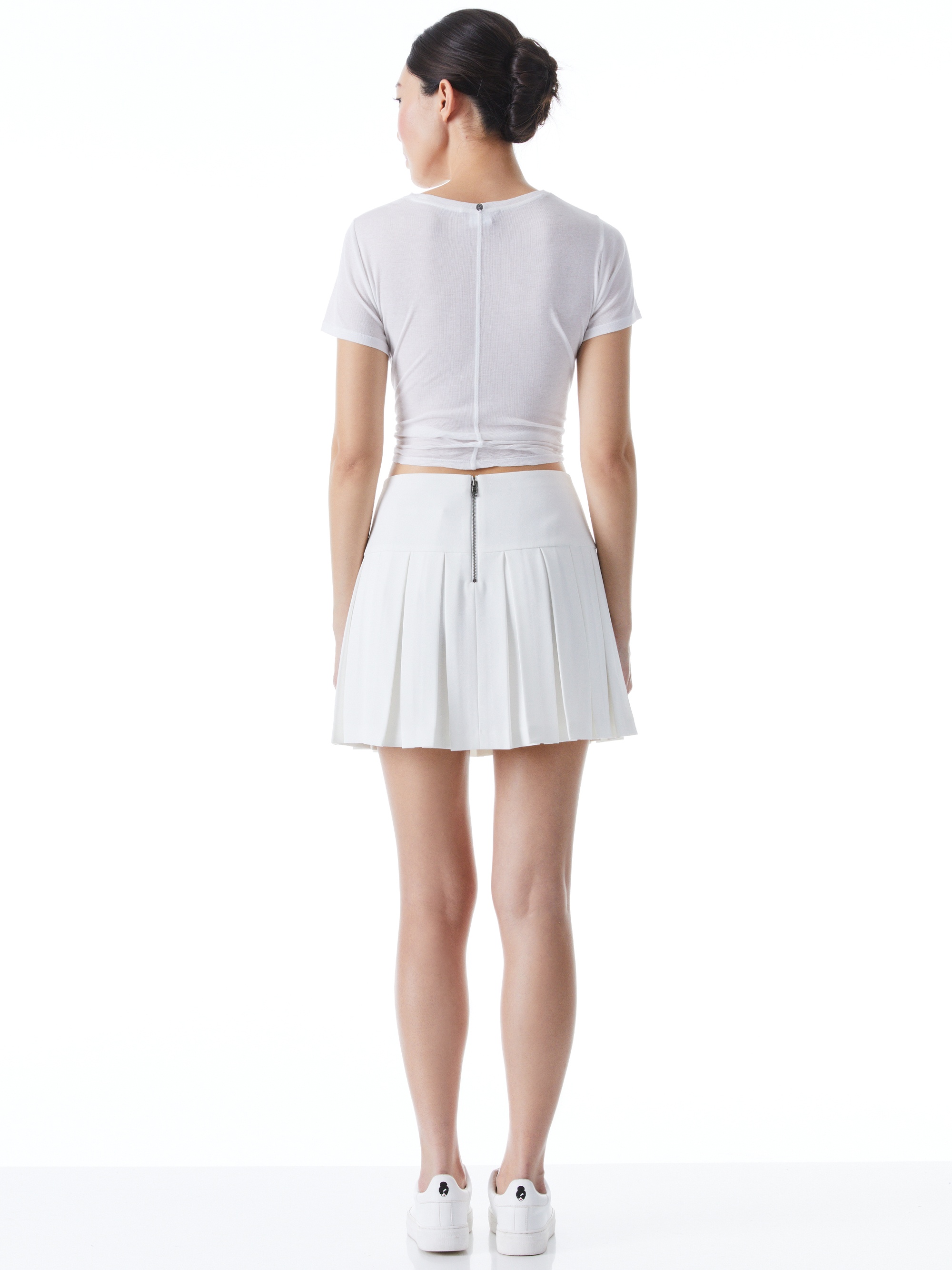 EMILIE PLEATED MINI SKIRT - 2