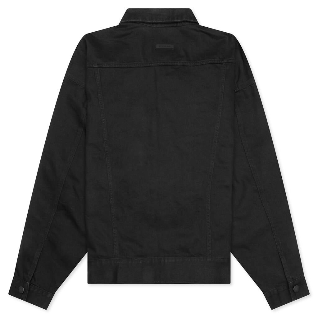 DENIM JACKET - JET BLACK - 2