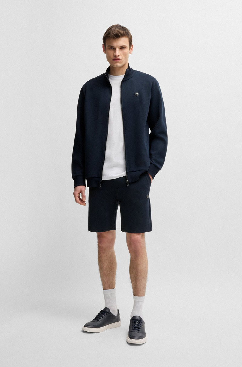 BOSS SHORTS WITH METALLIC DOUBLE B MONOGRAM outlook