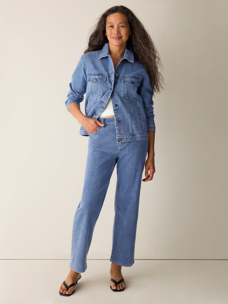 Cotton Stretch Denim Jacket 3
