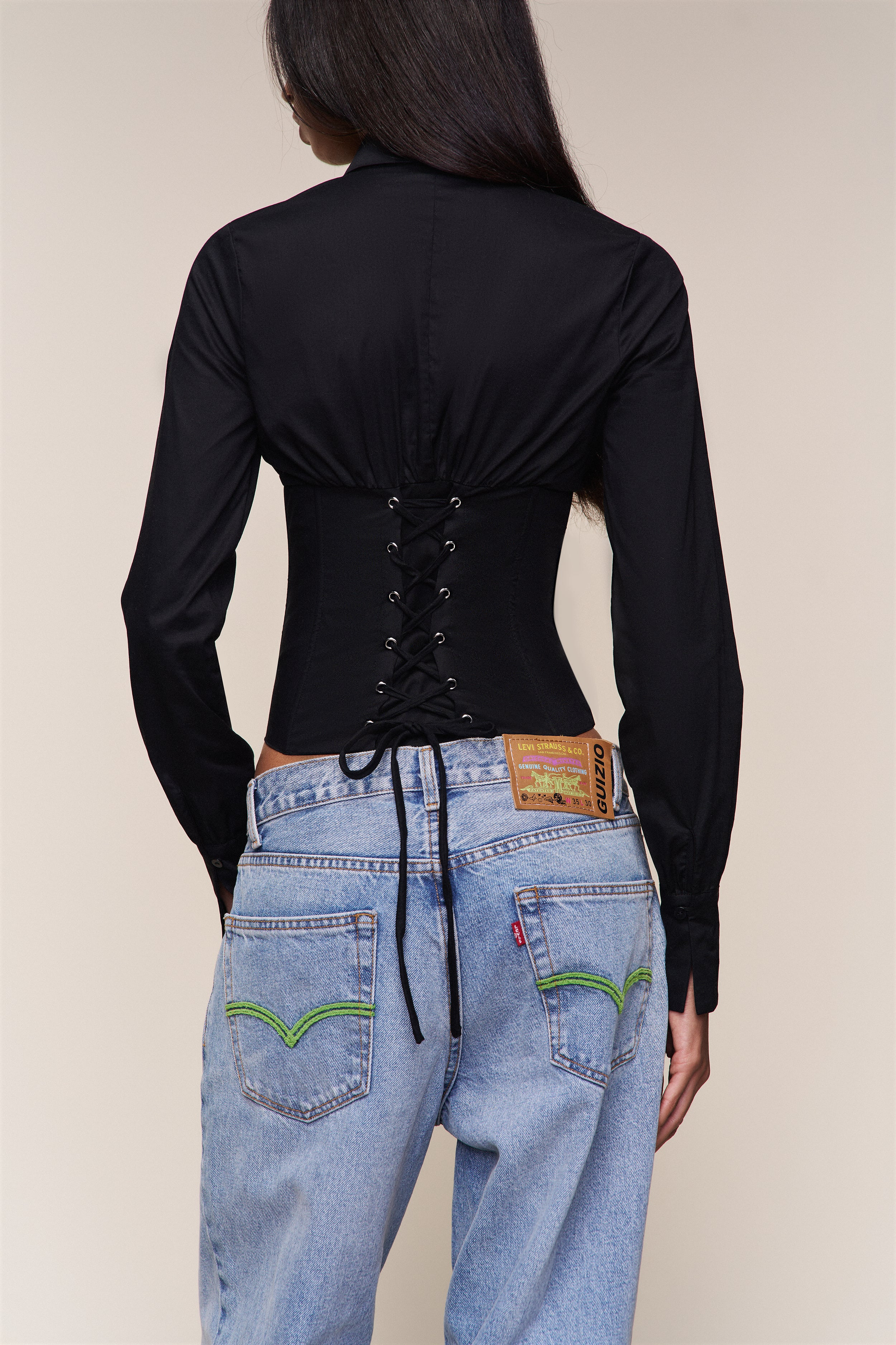 TAILORED CORSET LONG SLEEVE - 6