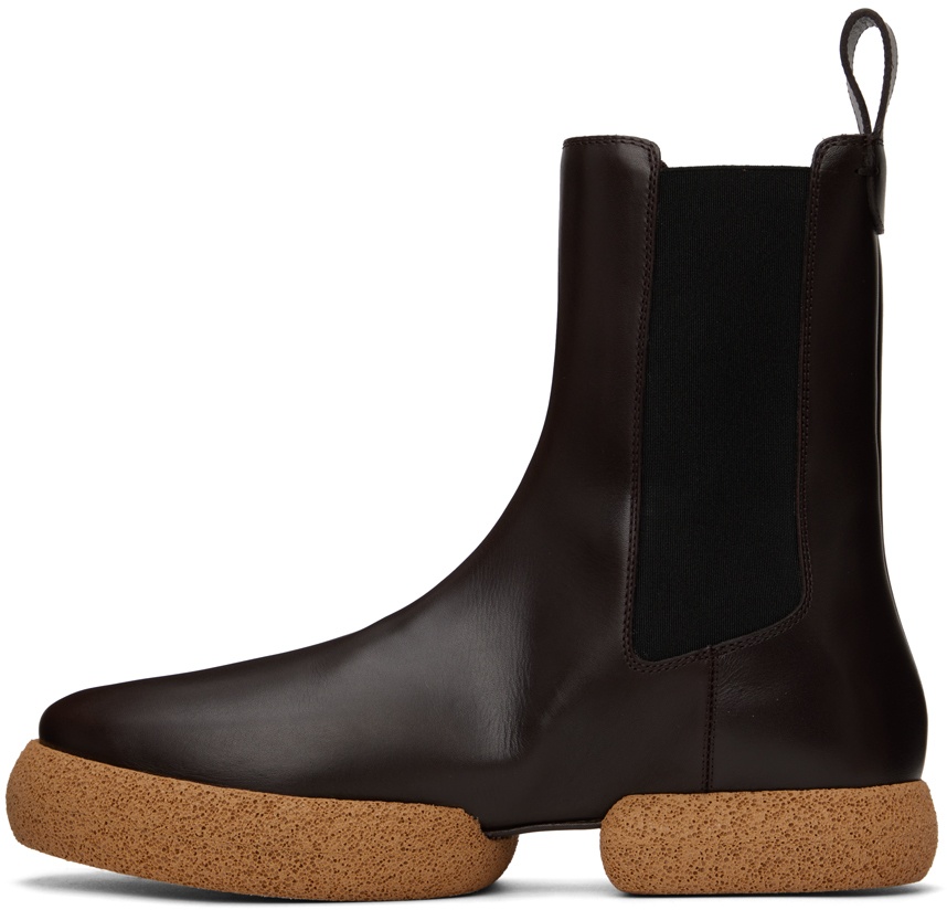 Brown Leather Chelsea Boots - 6