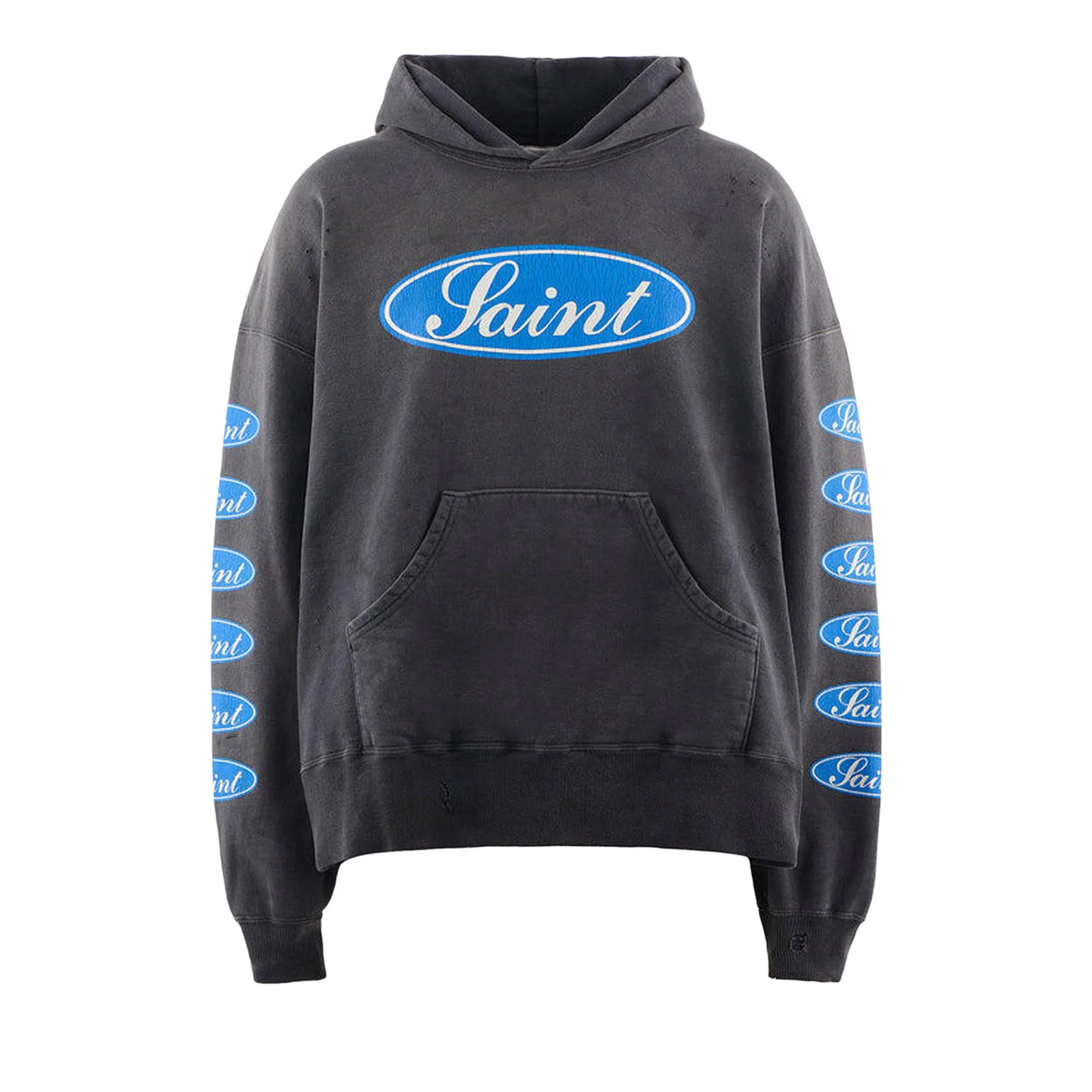 SAINT Mxxxxxx Love Among Hoodie 'Black' - 1