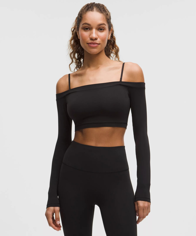 Wunder Train Off-Shoulder Long-Sleeve Shirt 1