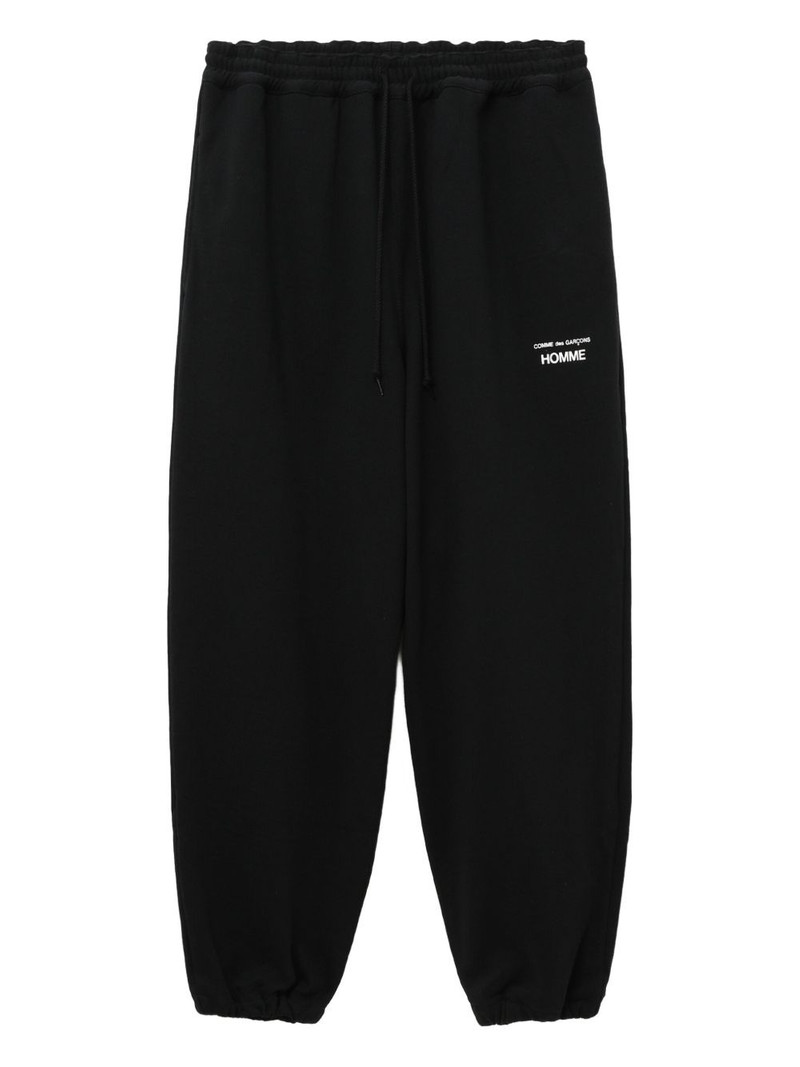 logo-print track pants 1