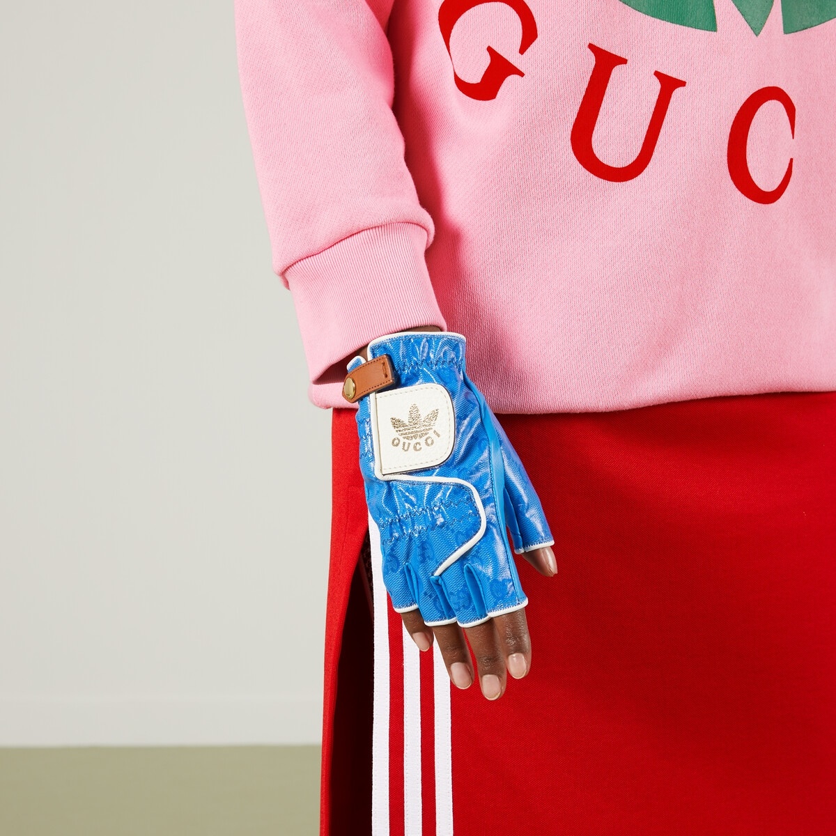 adidas x Gucci GG gloves - 3