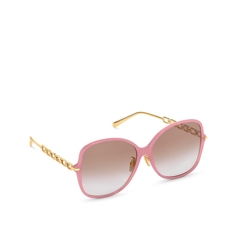 My LV Chain Two Square Sunglasses 1