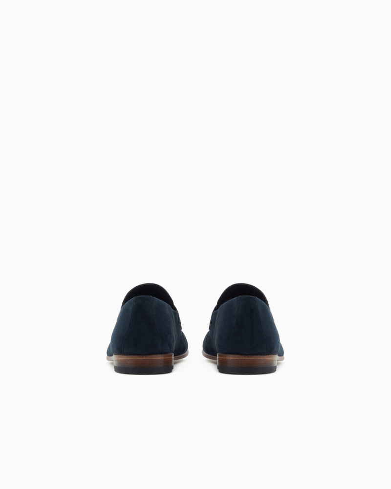 GIORGIO ARMANI SUEDE LOAFERS outlook