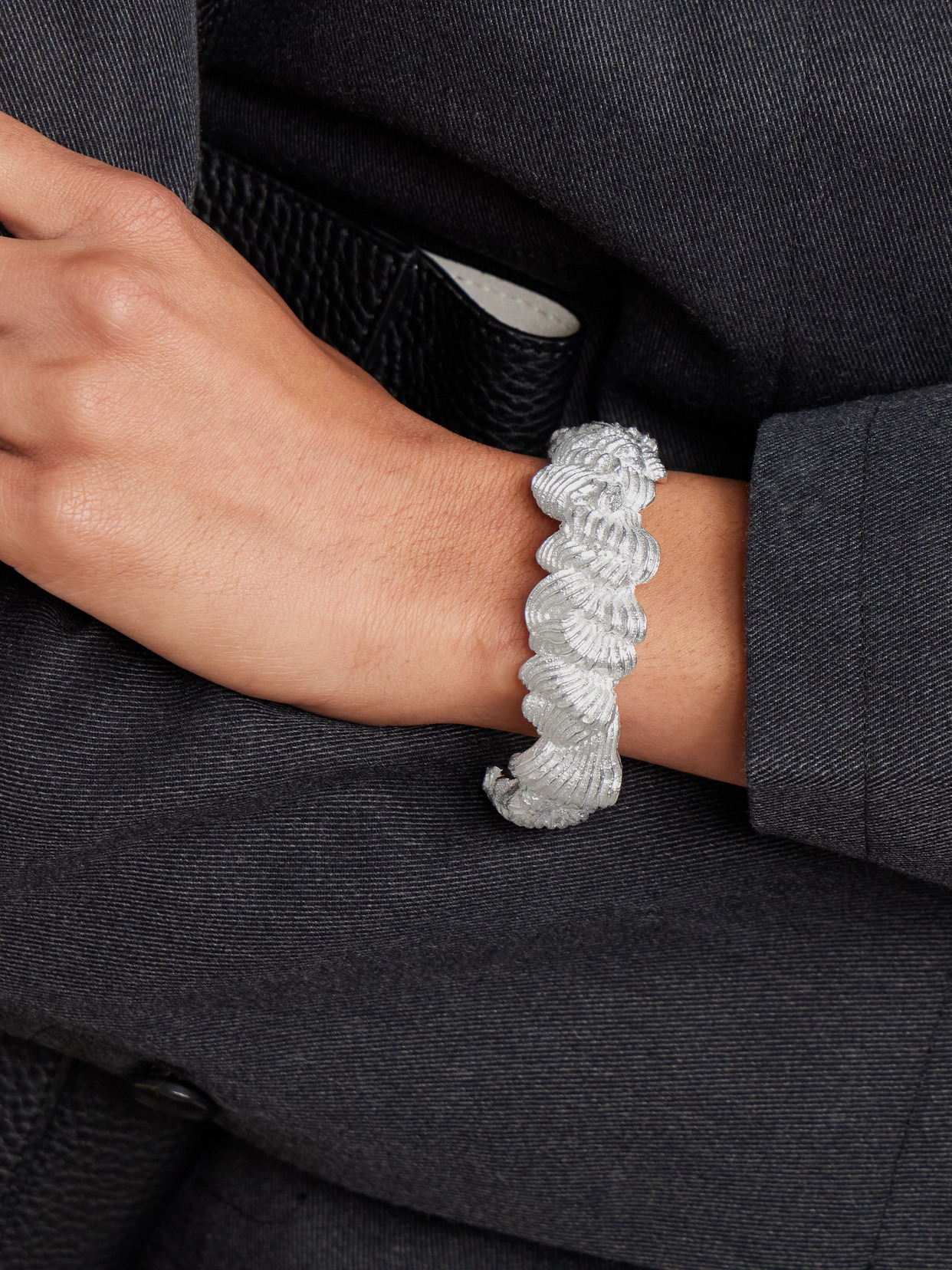 Silver-plated Cuff - 2