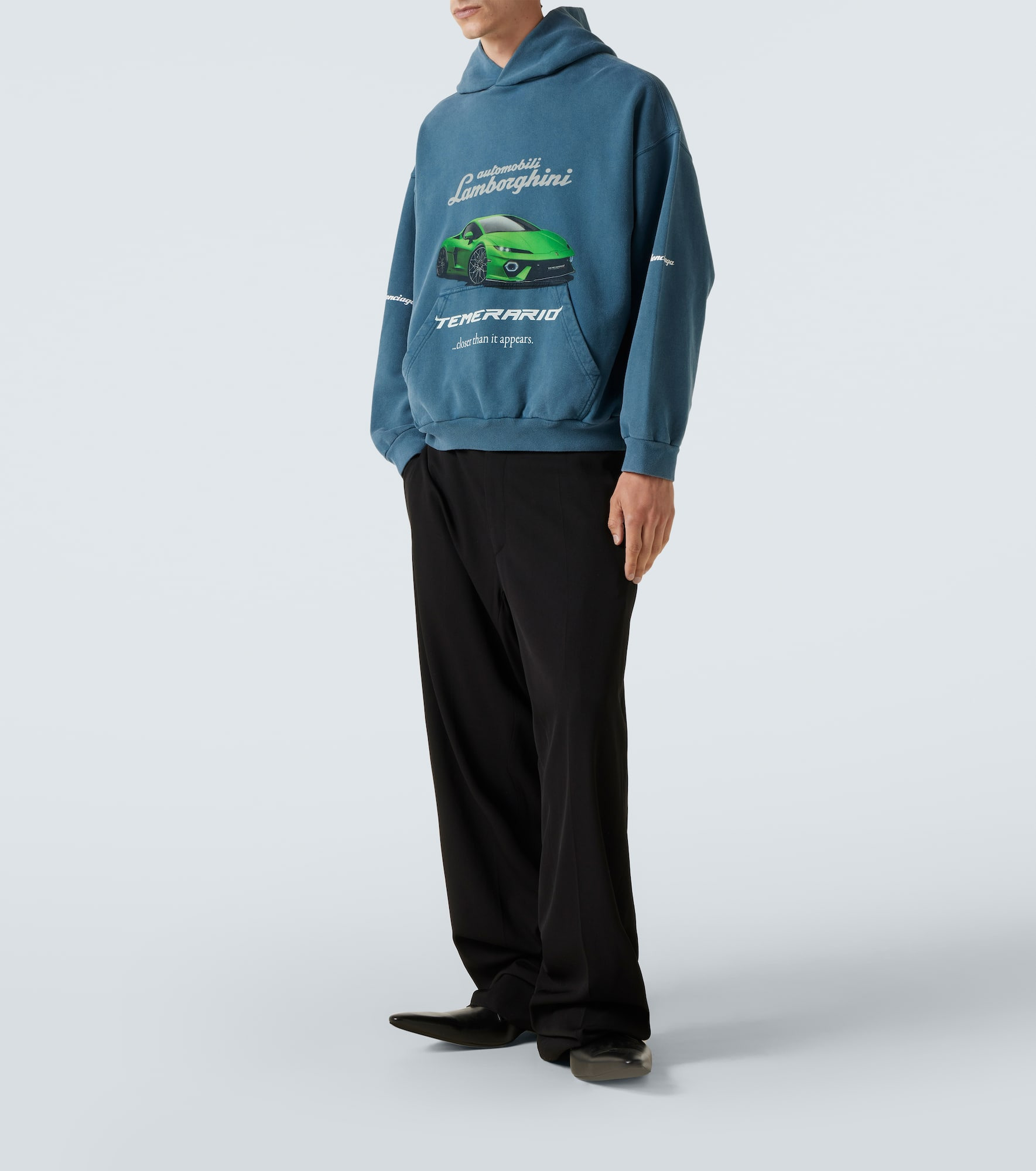 x Automobili Lamborghini cotton fleece hoodie - 2