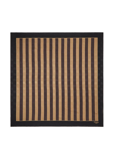 FENDI FF striped foulard outlook