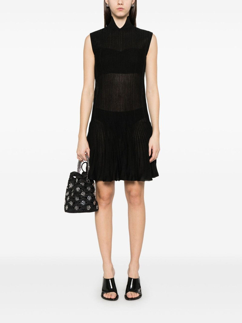 ANDREĀDAMO ribbed mini dress outlook