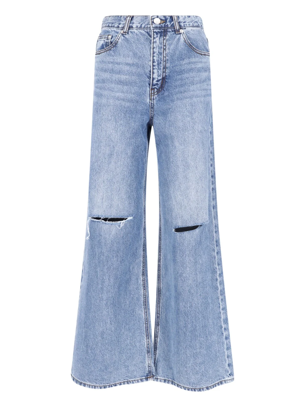 FLARED DESTROYED JEANS - 1