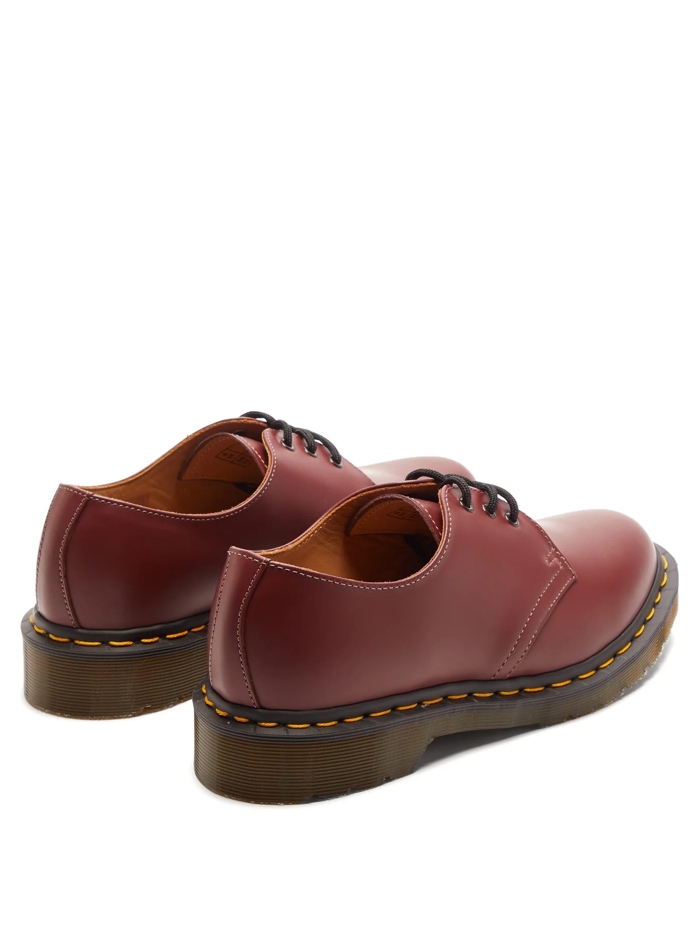 X Dr Martens lace-up leather derby shoes - 4