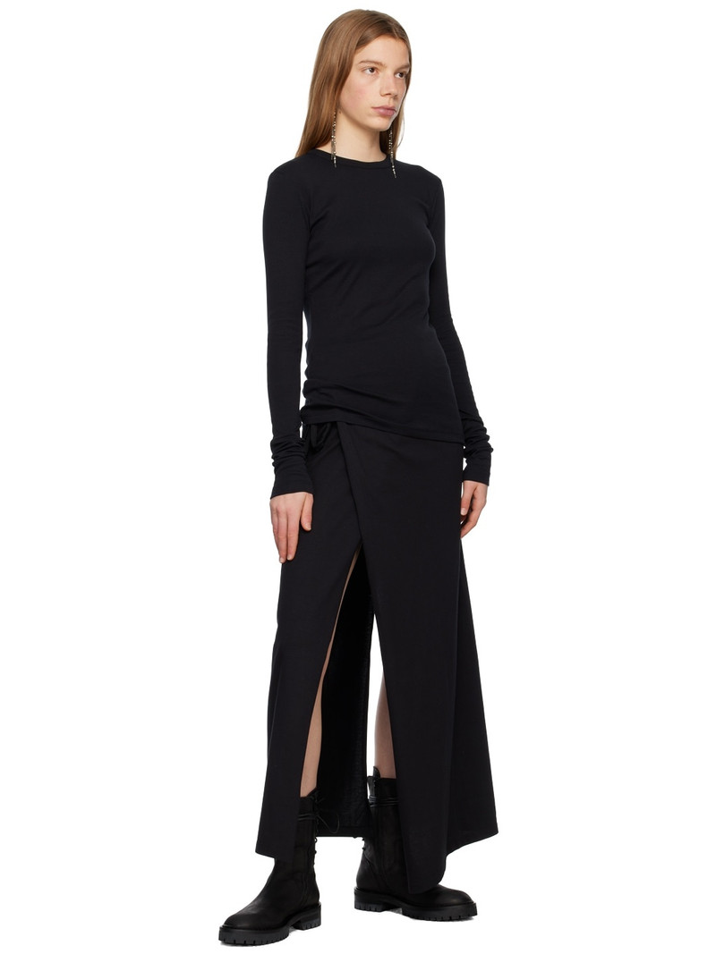 Ann Demeulemeester Black Marlene Maxi Skirt outlook
