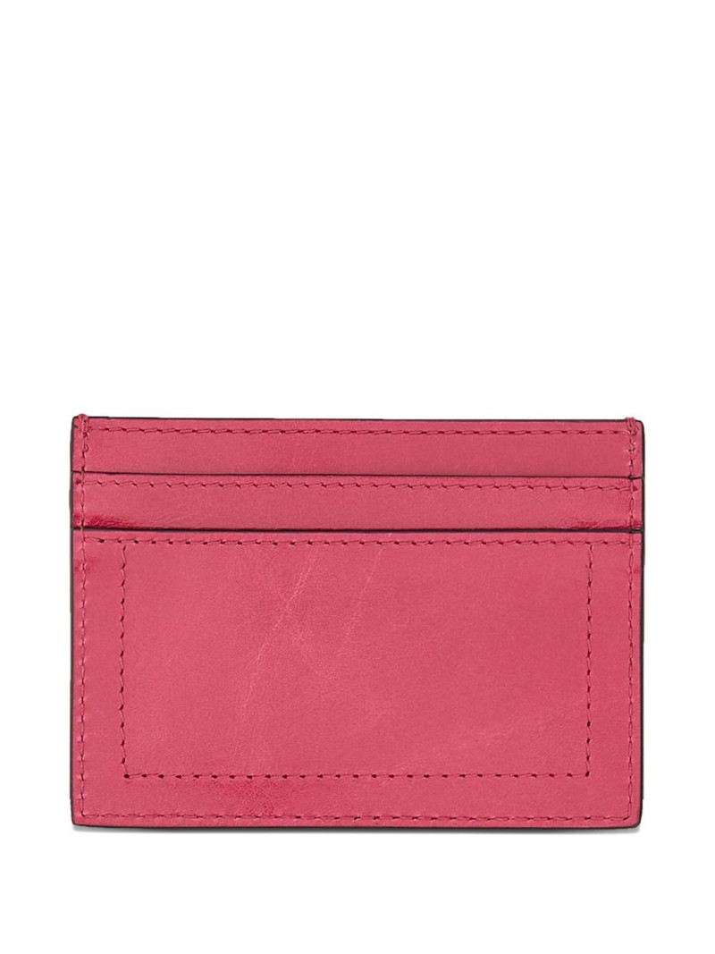 Moschino logo-plaque wallet outlook