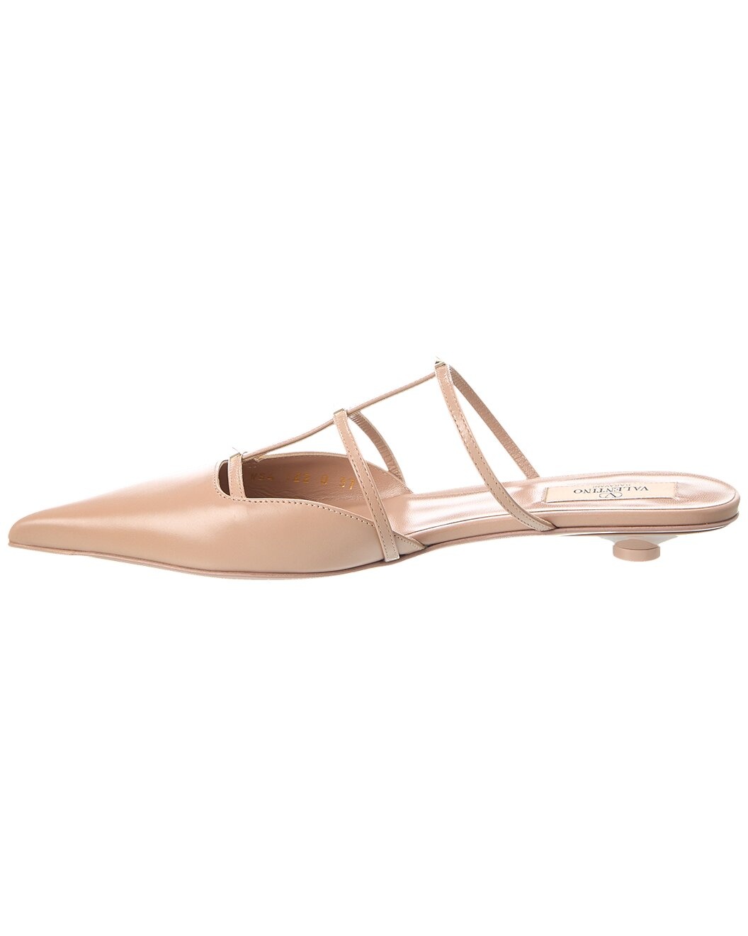 Valentino Rockstud 20 Leather Mule - 2