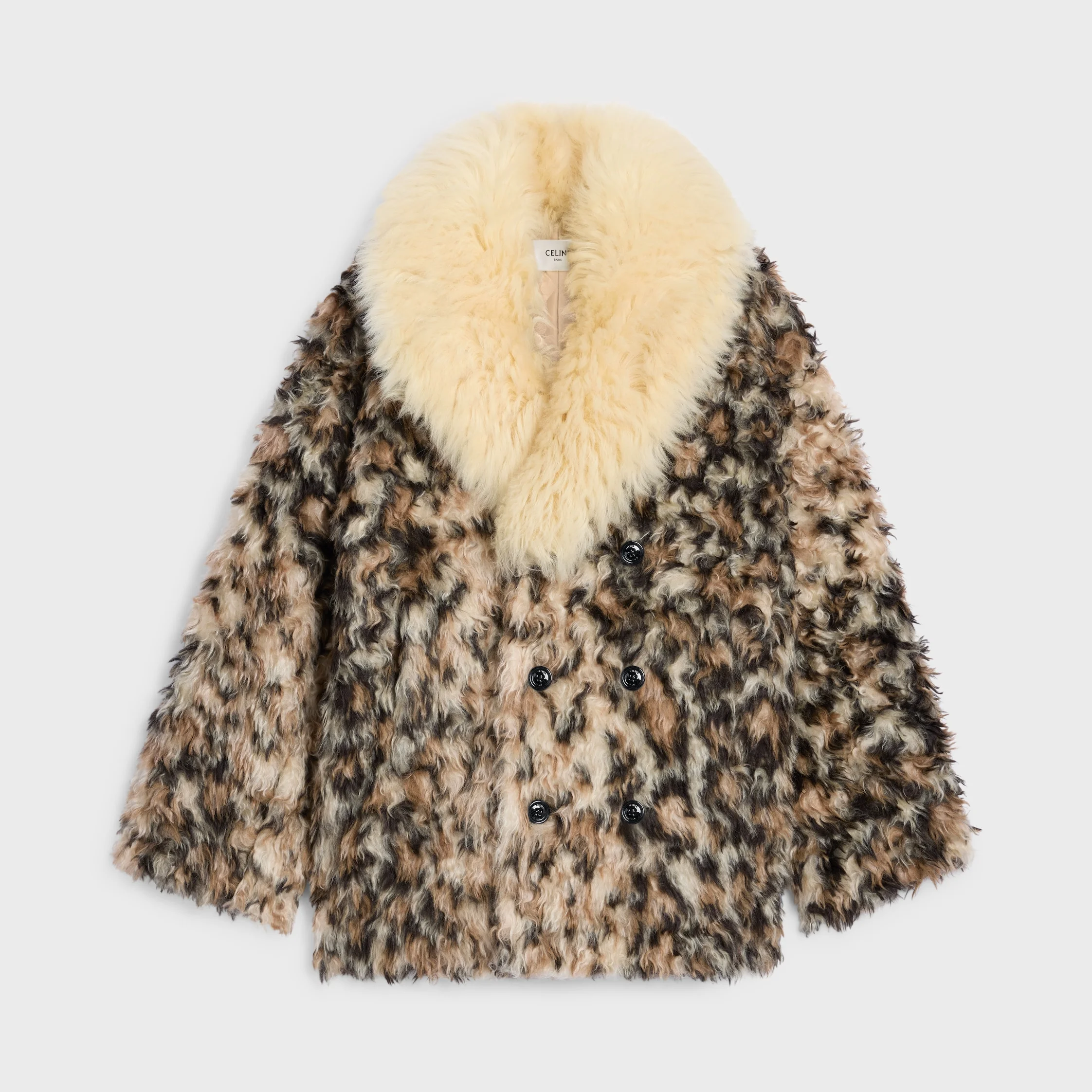 coat IN mohair alpaca - 1