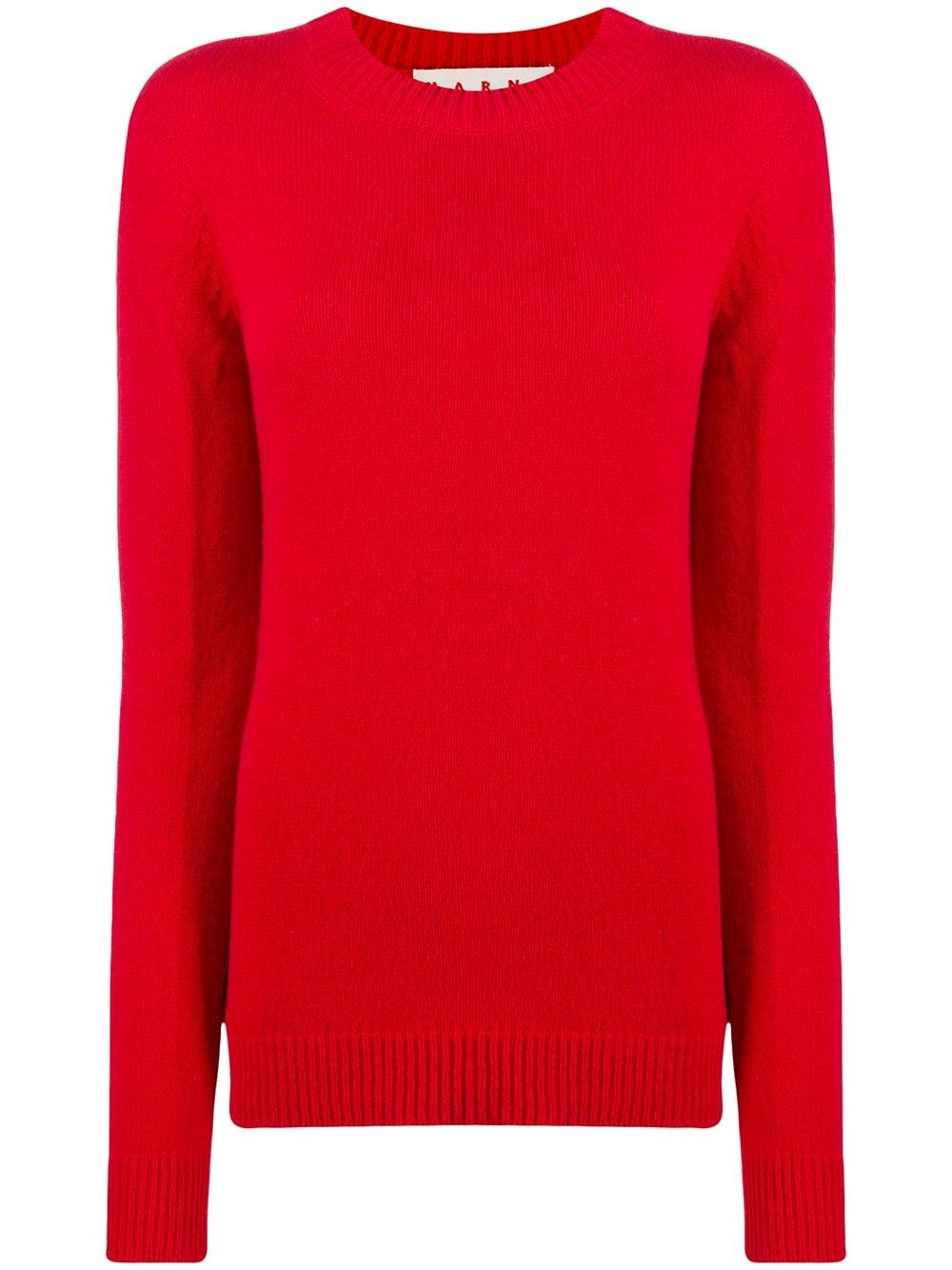 regular-fit crew-neck jumper - 1