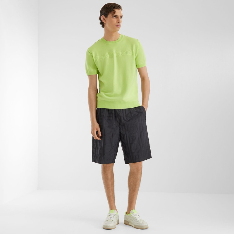 FENDI Short-sleeved, crew-neck sweater. Ribbed edges. Part of the Fendi by Marc Jacobs limited edition, th outlook