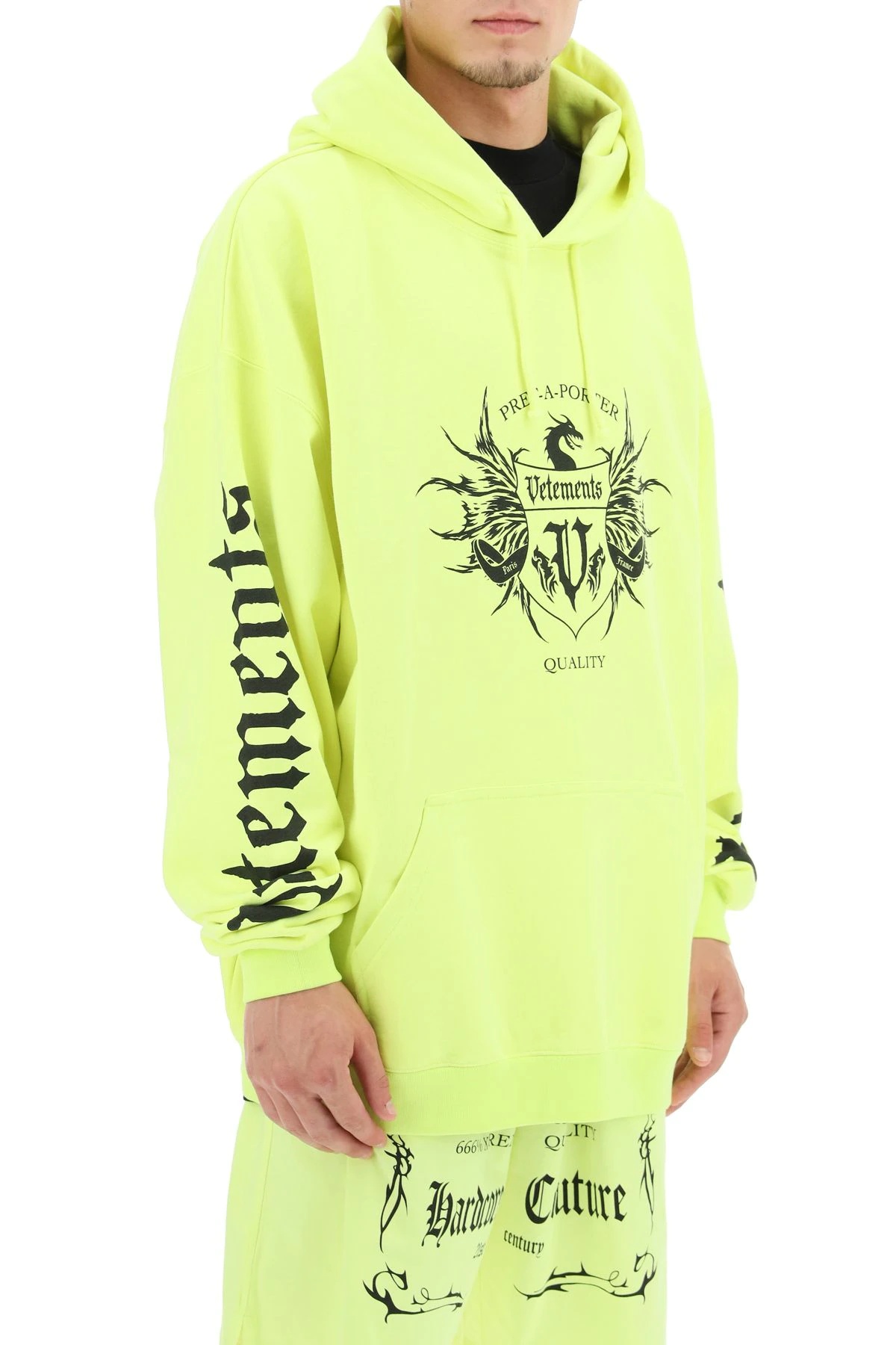 BLACK LABEL PRINT HOODIE - 3