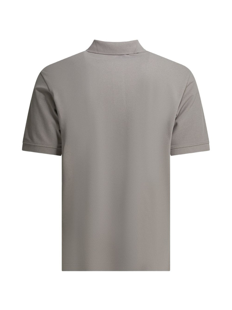 Stone Island logo-patch polo T-shirt outlook