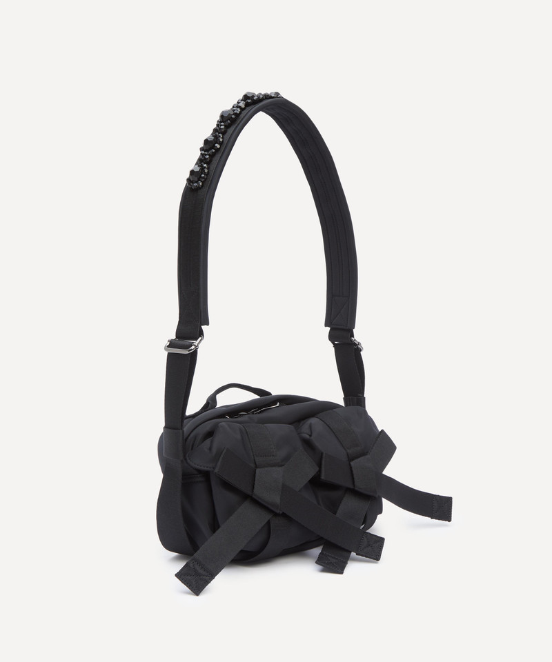 Beaded Classic Bow Crossbody Bag 3