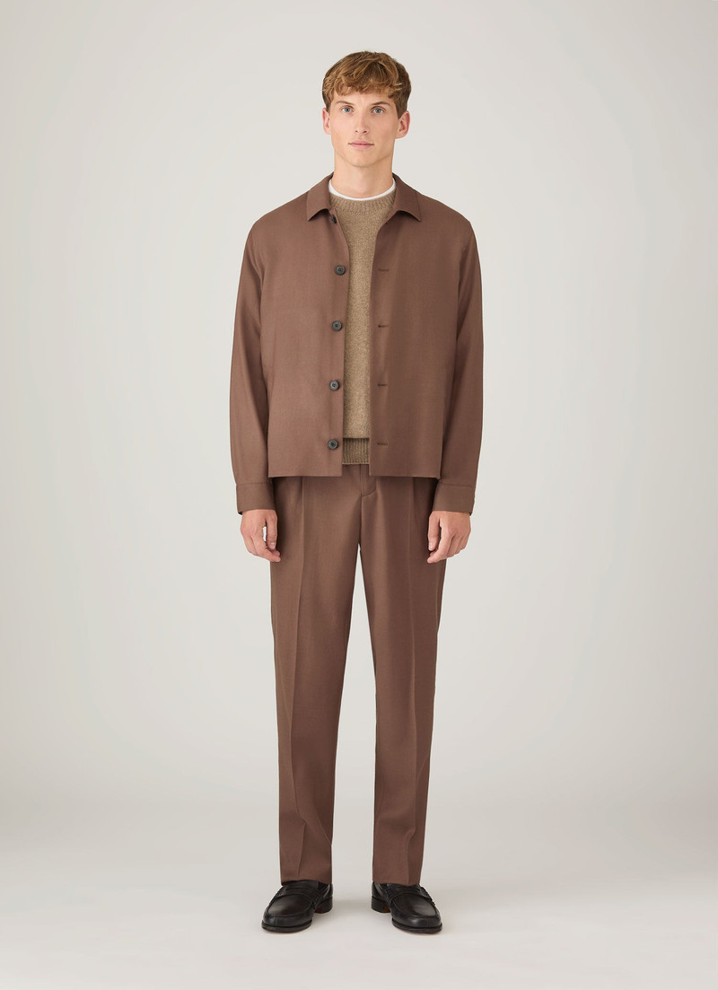 Sunspel Lambswool Crew Neck Jumper outlook