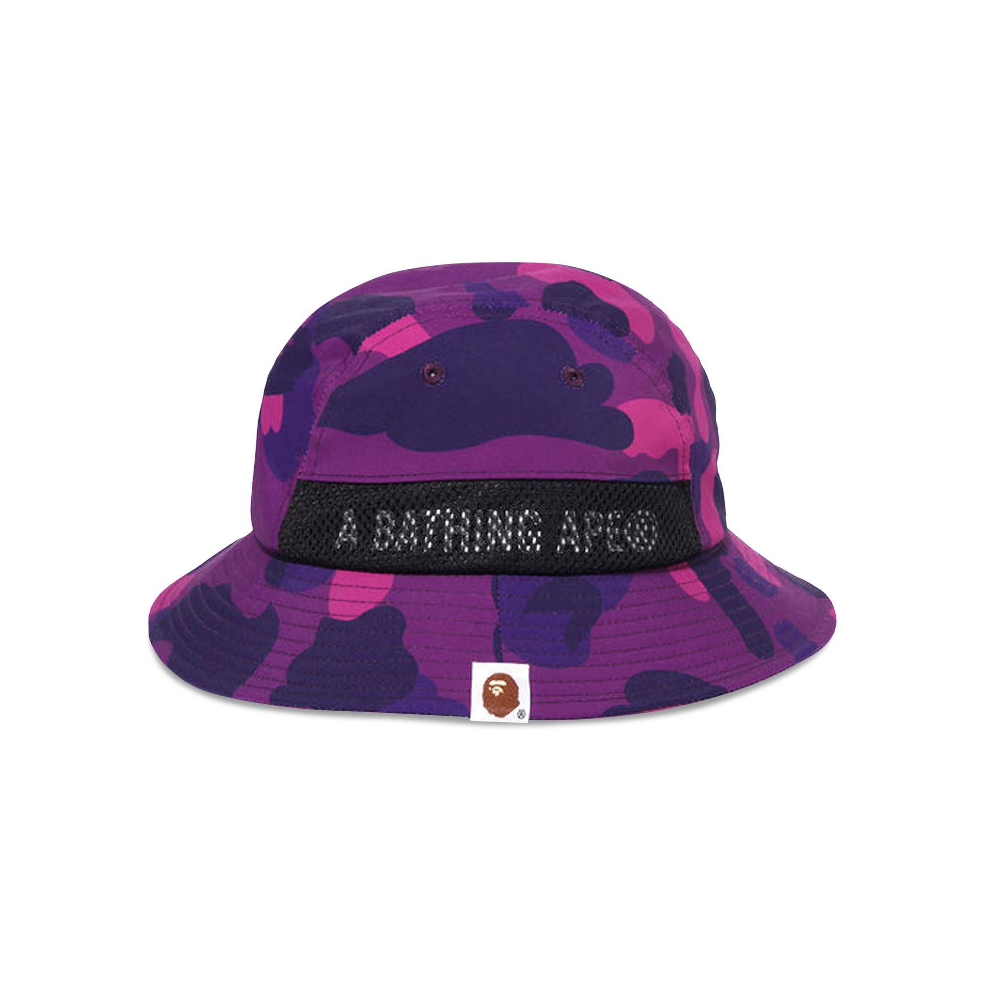 BAPE Color Camo Panel Hat 'Purple' - 1