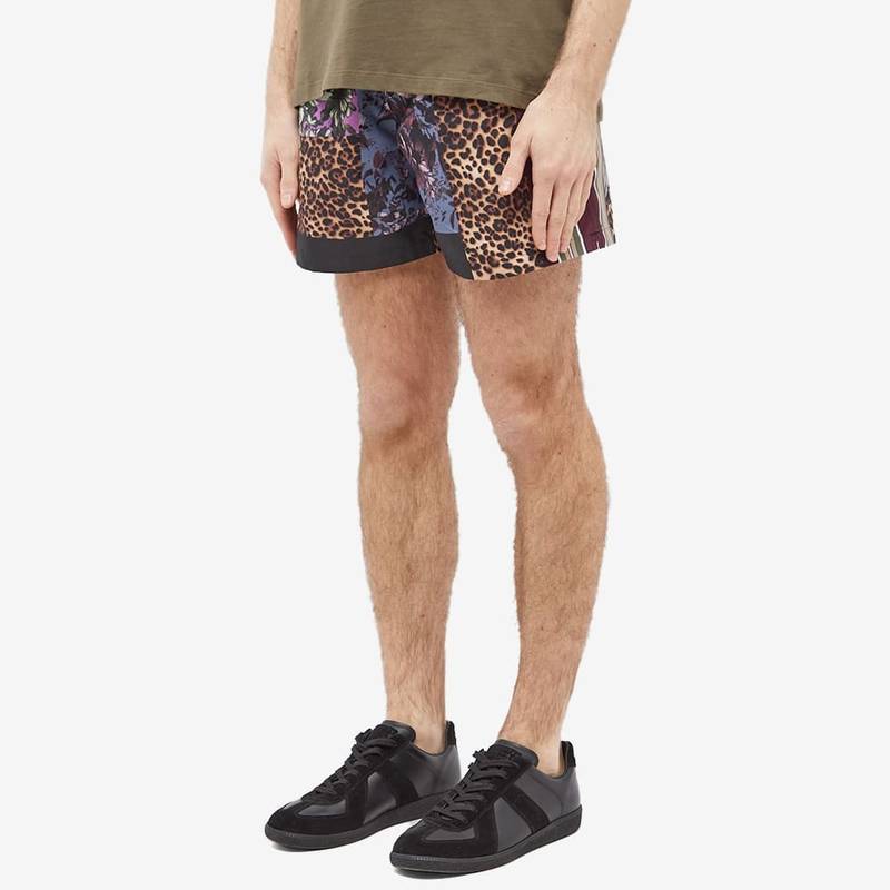 Dries Van Noten Multi Panel Swim Shorts 2