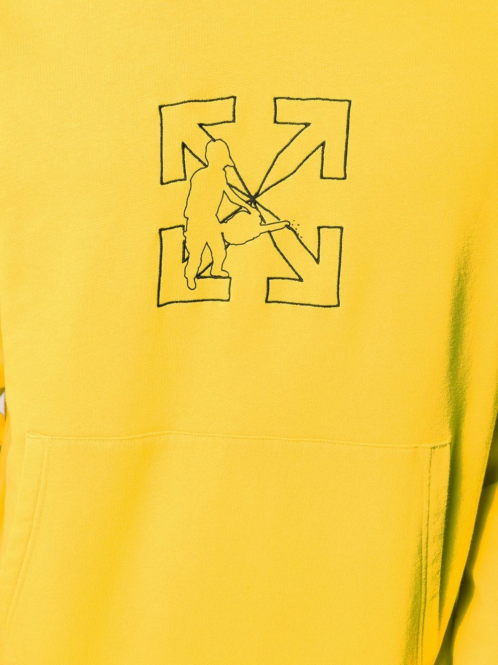 Workers logo-print hoodie - 5