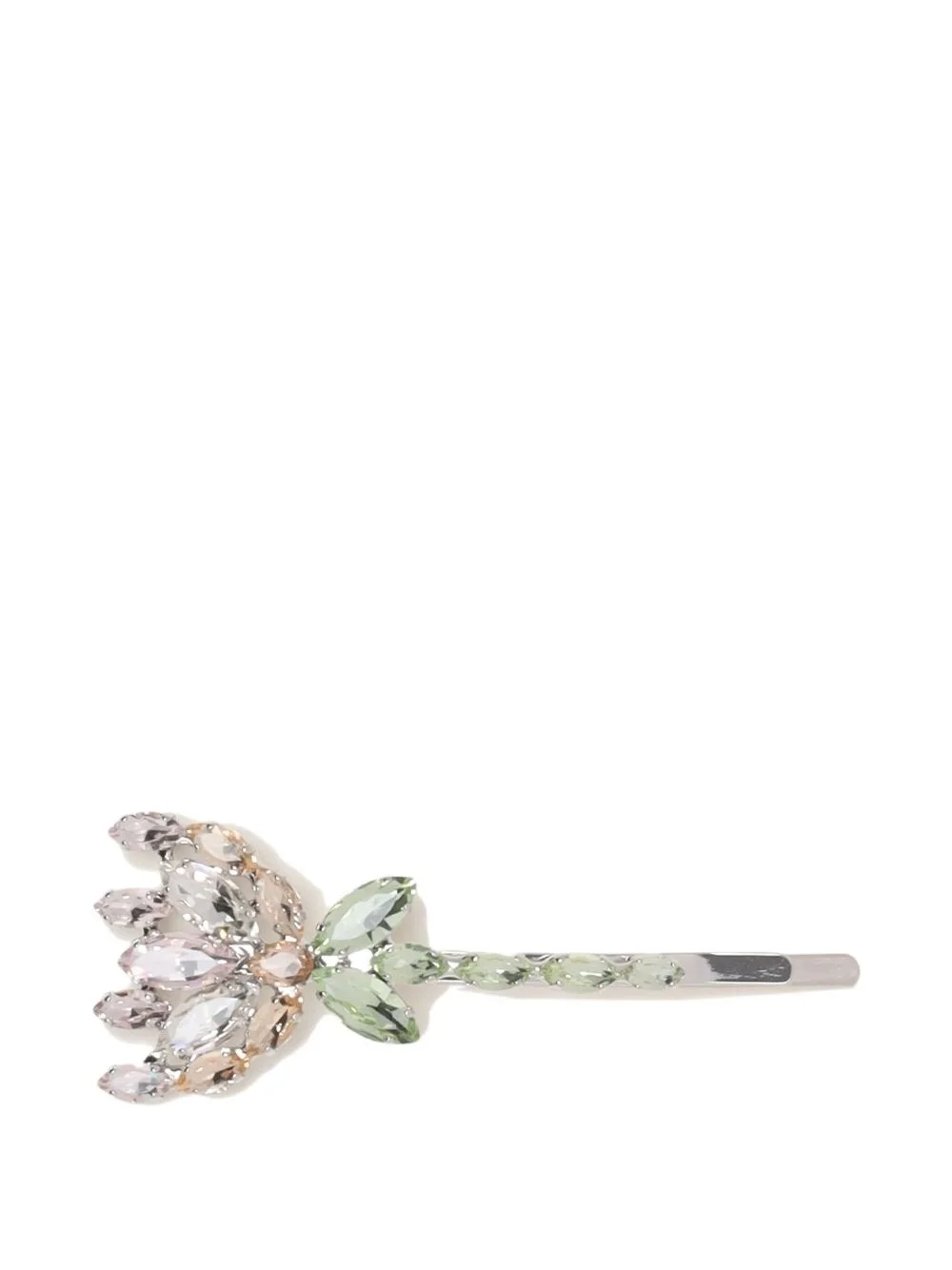 rhinestone-embellished hair clip - 1