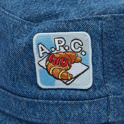 A.P.C. END. x A.P.C. 'Coffee Club' Mark Bucket Hat outlook